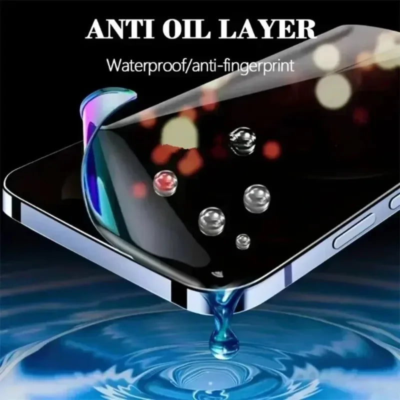 4-Pack Anti-Spy Hydrogel Privacy Screen Protector for iPhone 15 Series