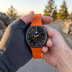 Perforated Silicone Watch Band for Samsung Galaxy Watch 9
