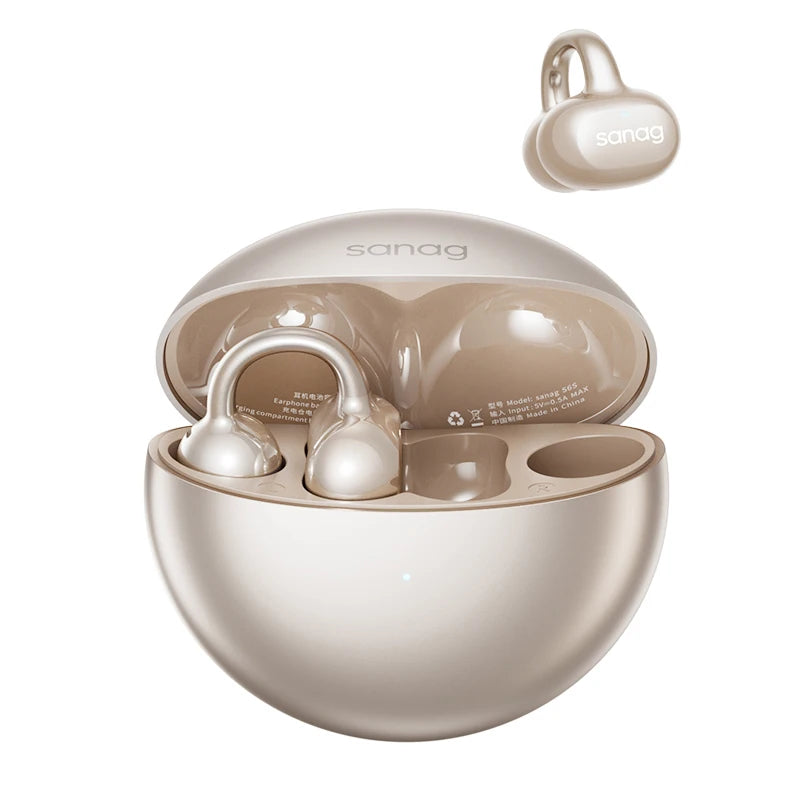 Sanag S6S Pro Open-Ear Clip Bluetooth Earphones