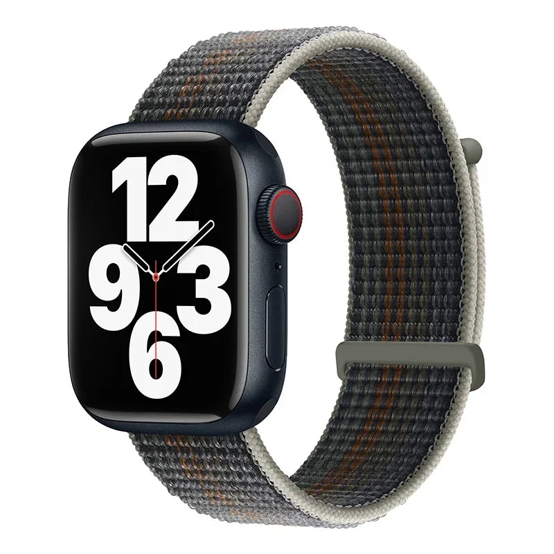Breathable Nylon Elastic Strap for Apple Watch