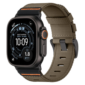 Rugged Woven Nylon Band with Pin Buckle for Apple Watch
