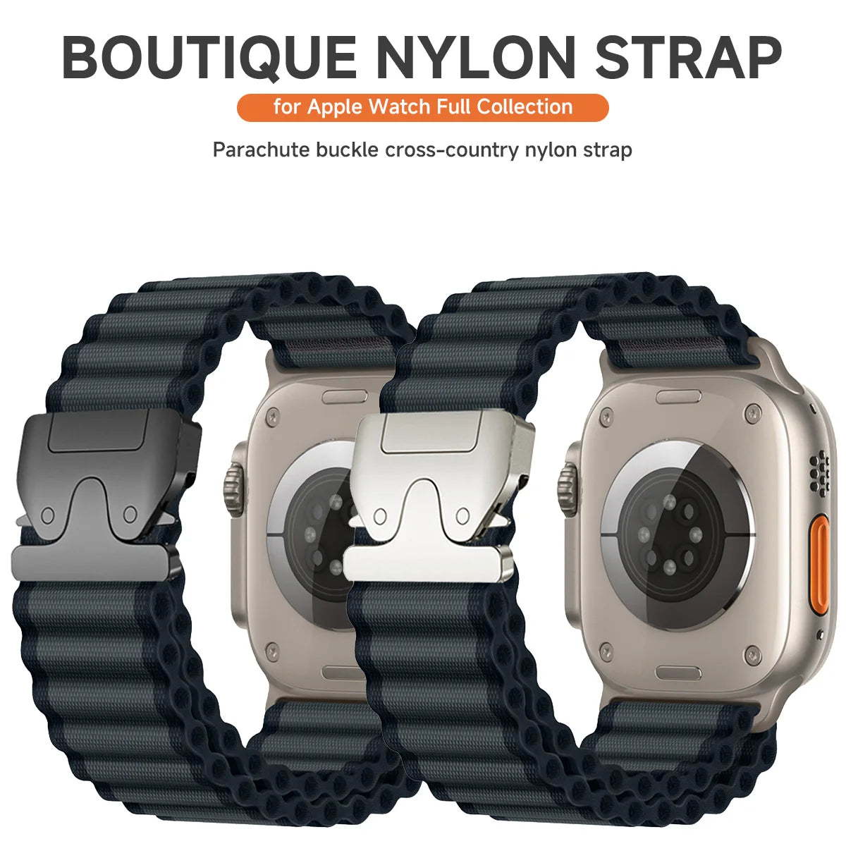 Premium Nylon Alpine Style Strap for Apple Watch