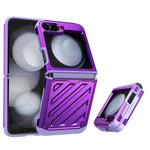 Premium Electroplated Hinge Protective Case for Samsung Galaxy Z Flip 6