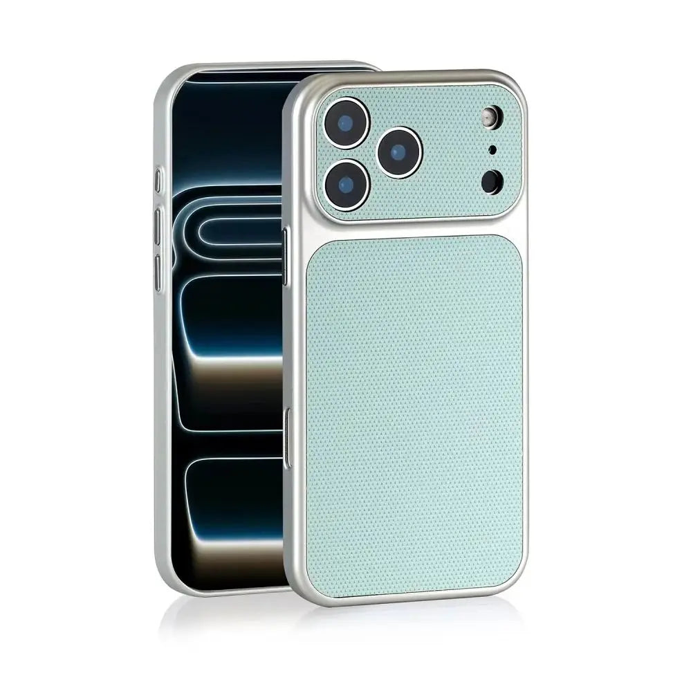 Vintage Diamond-Textured Armor MagSafe Case for iPhone 17 Series