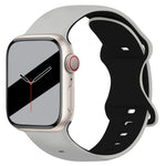 Two-Tone Silicone Strap for Apple Watch
