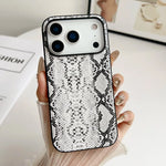 Shockproof PU Leather Case with Raised Camera Protection for iPhone 17 Series