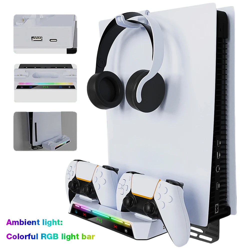 Wall Dual Controller Charging Station PlayStation 5 Bracket