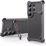 Aluminum TPU Kickstand Case with 90° Adjustable Metal Stand for Samsung Galaxy S26 Ultra