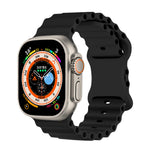Durable Silicone Ocean Strap for Apple Watch