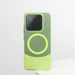 Fluorescent Green Slim Matte Magnetic Case for Xiaomi 15 Series