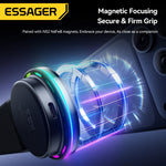 Essager 15W Magnetic Car Phone Holder With LED and 360° Rotation