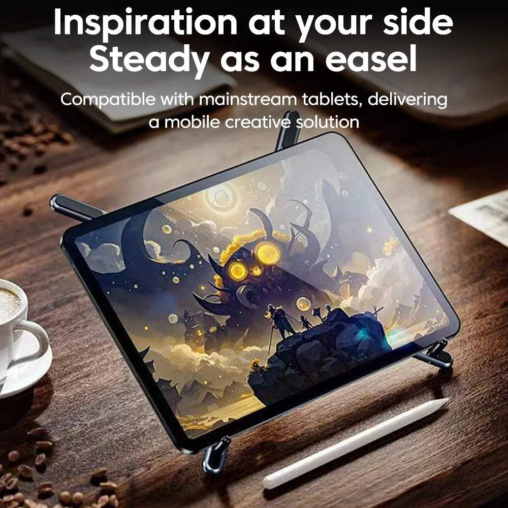 Foldable Aluminum Alloy Magnetic Device Stand