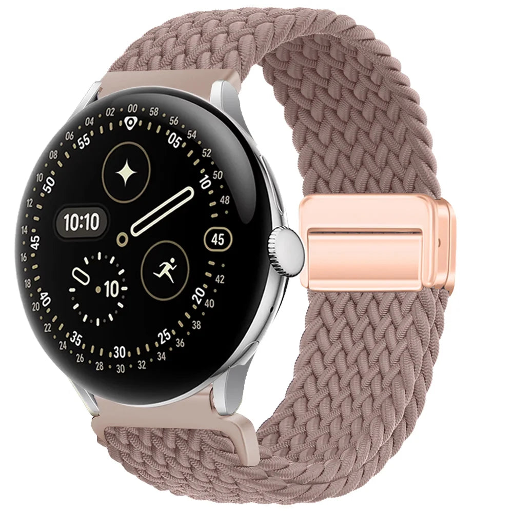 Breathable Nylon Braided Band For Google Pixel Watch 4