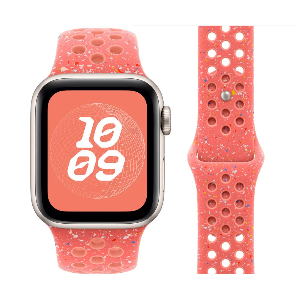 Premium Breathable Silicone Strap for Apple Watch