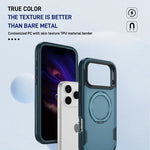Shockproof PC Armor MagSafe Case with Metal Bracket for iPhone 17 Series