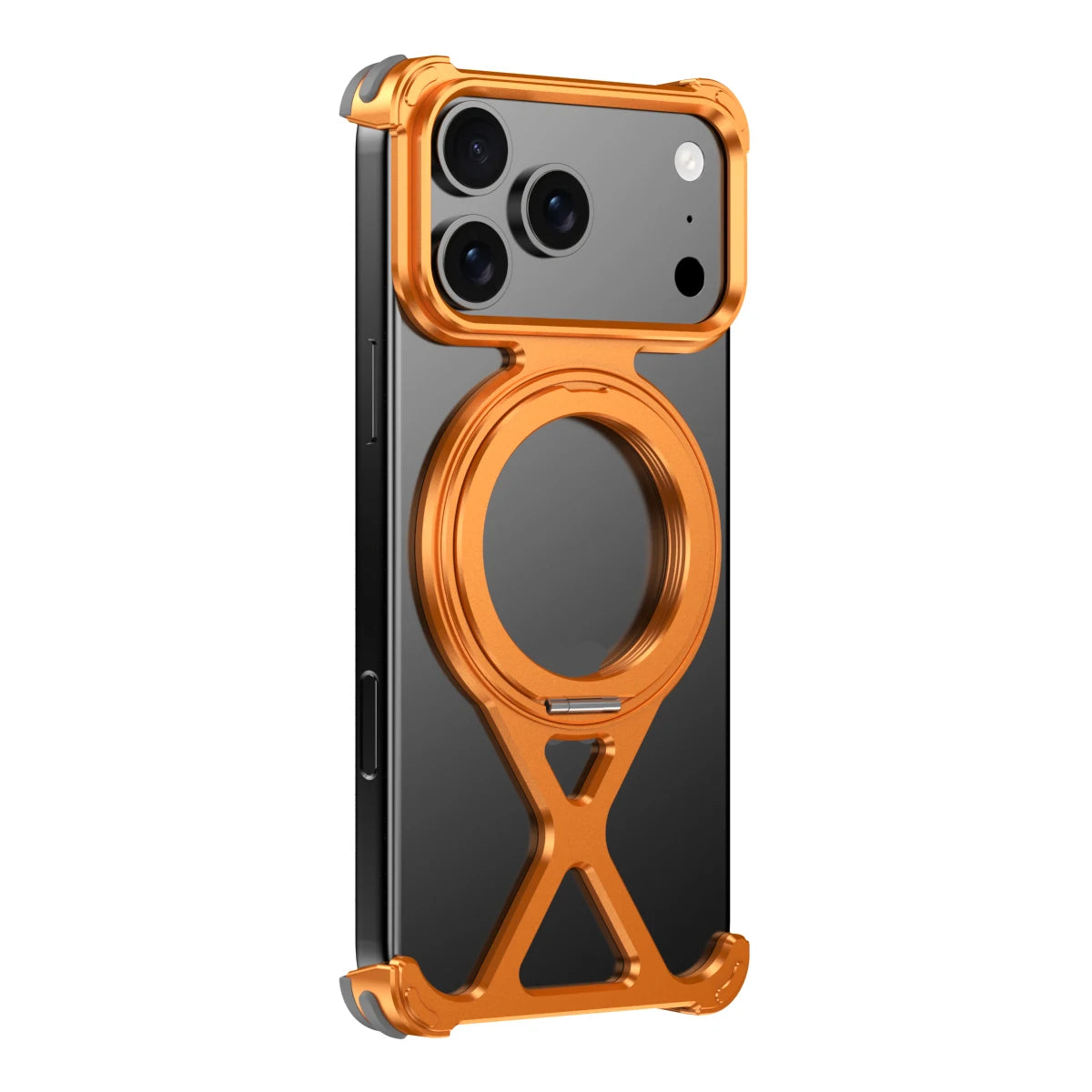 Hollow Out Aluminum Metal Case for iPhone 17 Pro and iPhone 17 Pro Max