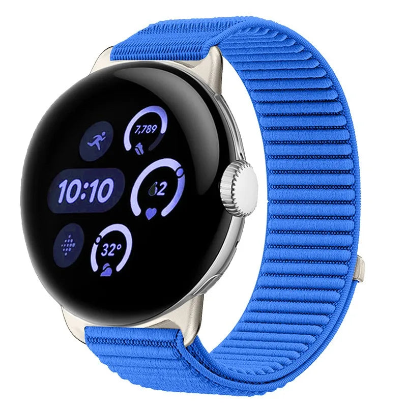 Breathable Woven Nylon Strap for Google Pixel Watch 4