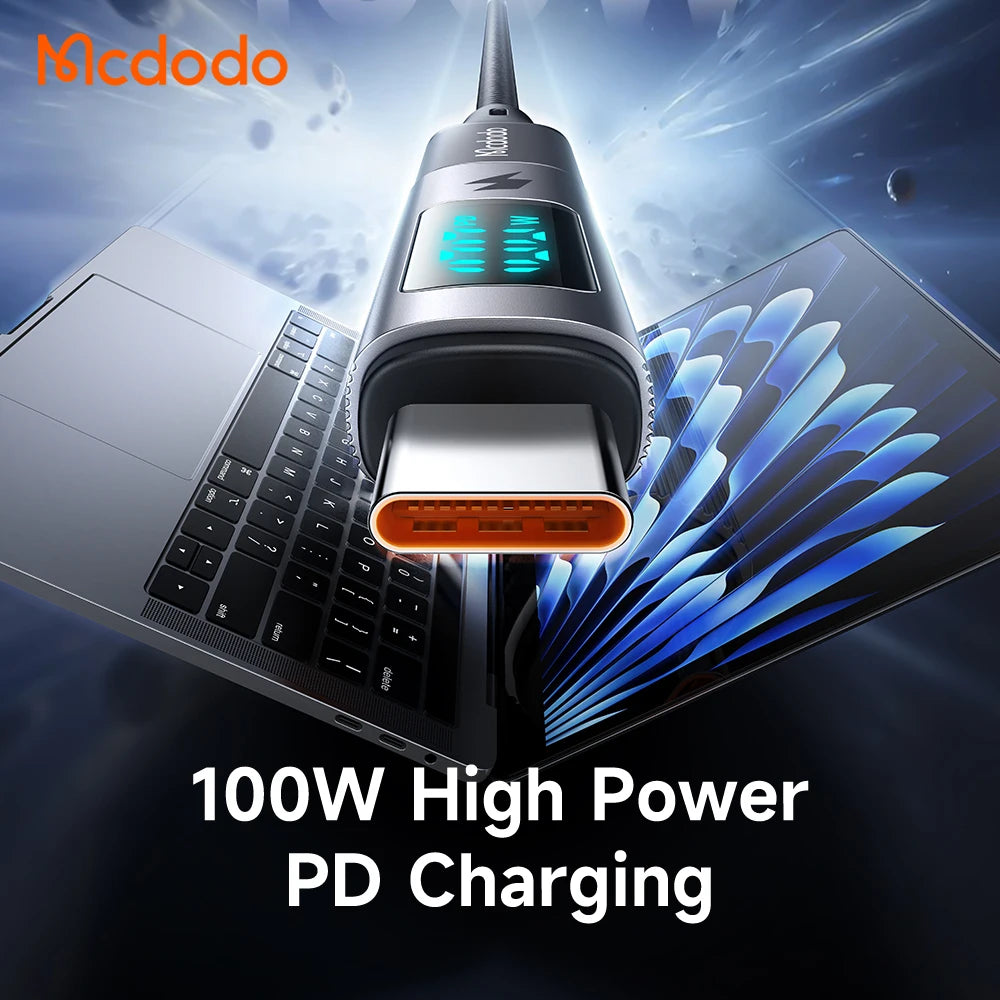 McDodo Type-C to Type-C Digital Display Adapter Charger Data Cable Converter
