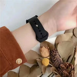 Perforated Silicone Sport Band with No-Gap Fit for Samsung Galaxy Watch 9