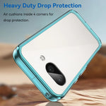 Transparent Hard PC + TPU Bumper Case for Google Pixel 9a