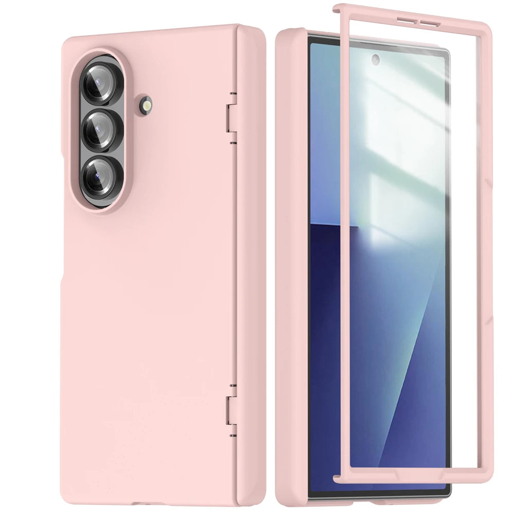 Premium Matte Magnetic Hard Case with Screen Film for Samsung Galaxy Z Fold 7