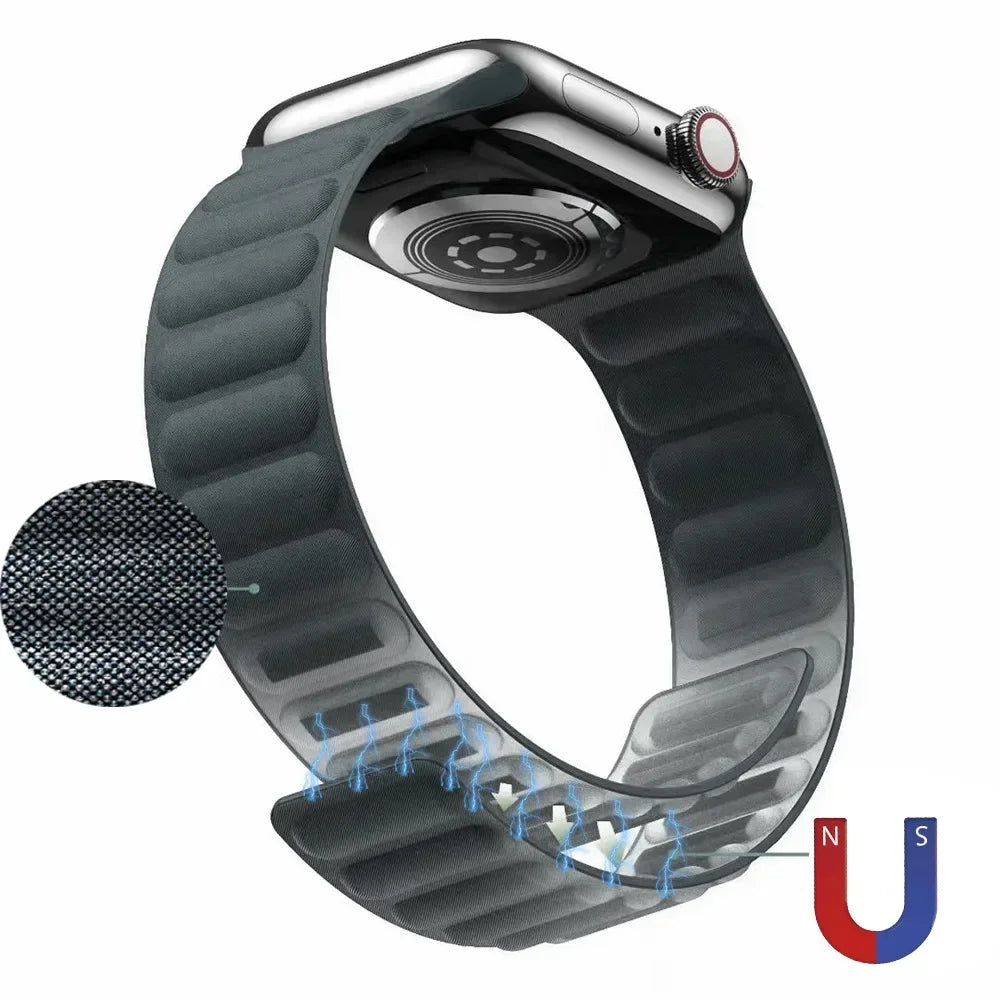 Premium Recycled Content Strap with Magnetic Buckle for Apple Watch