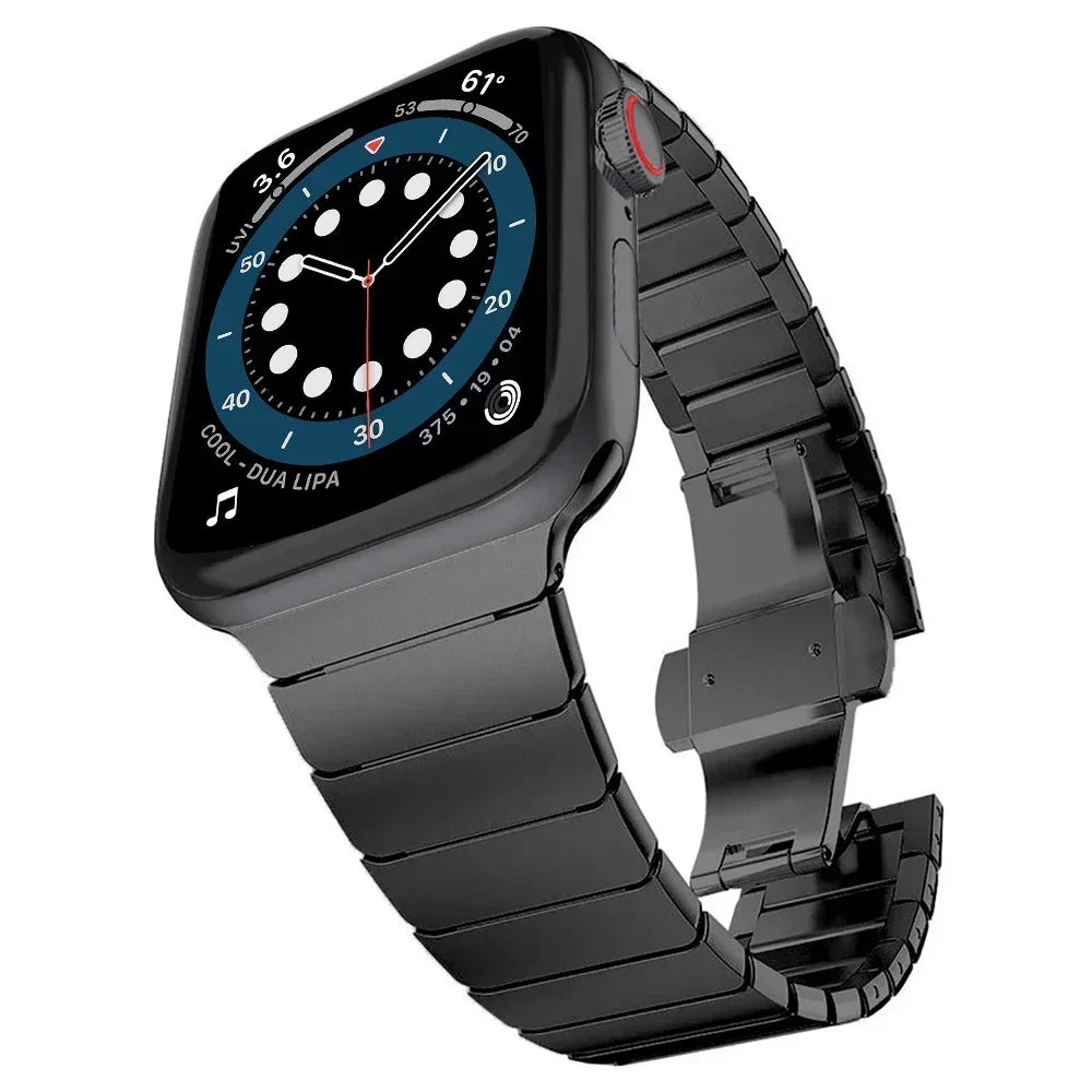 Comfortable Stainless Steel Strap for Apple Watch