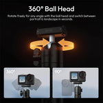 Ulanzi MT66 ClipMate Tripod with Action Connector and Velcro Strap