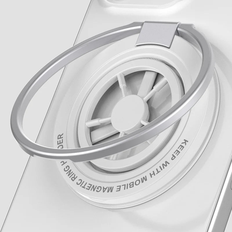 360° Rotating MagSafe-Compatible Magnetic Ring Holder