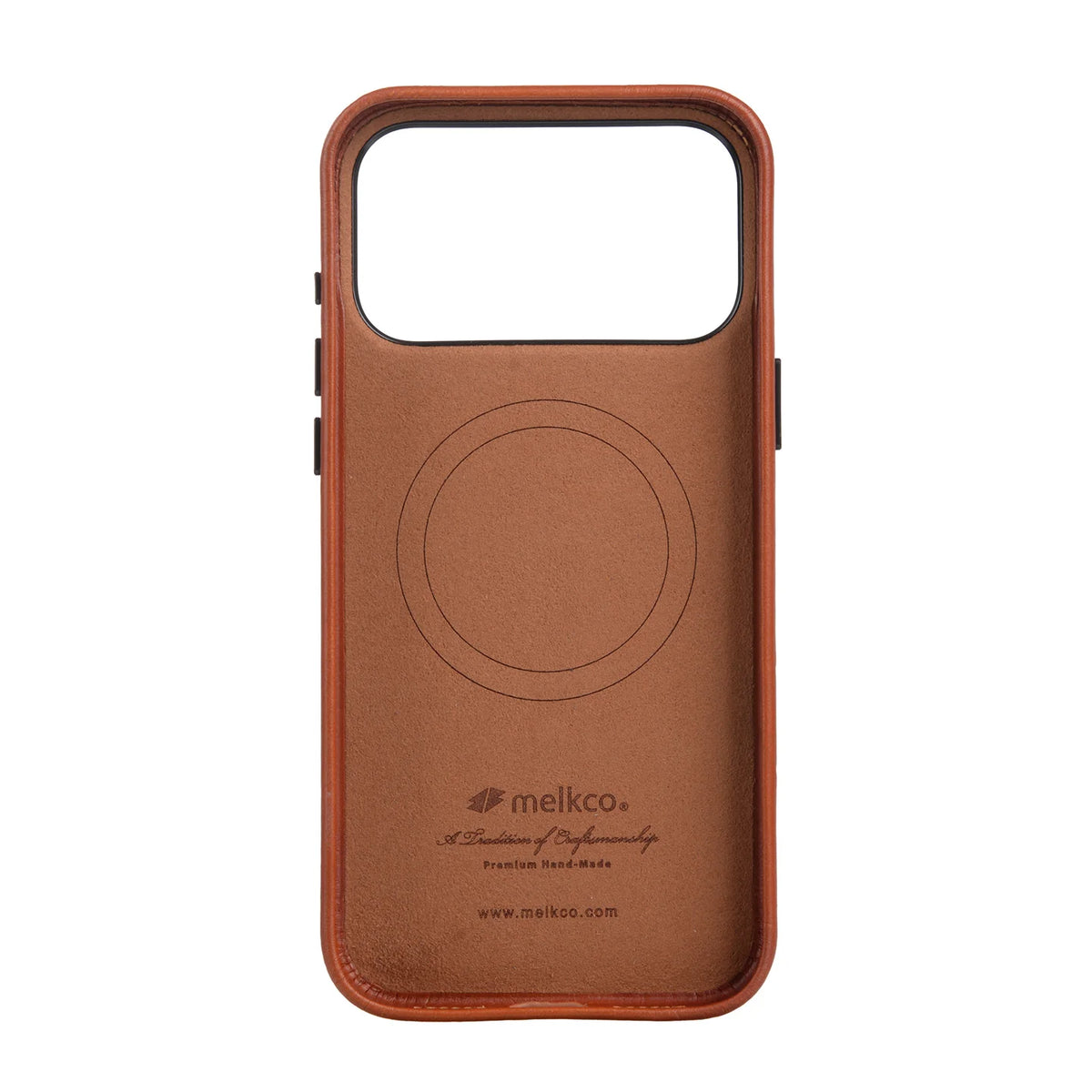 Oiled Wax Leather MagSafe Case with Raised Camera Protection Ring for iPhone 17 Series