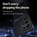Ultra-Thin Magnetic PU Leather Case for Samsung Galaxy S26 Series