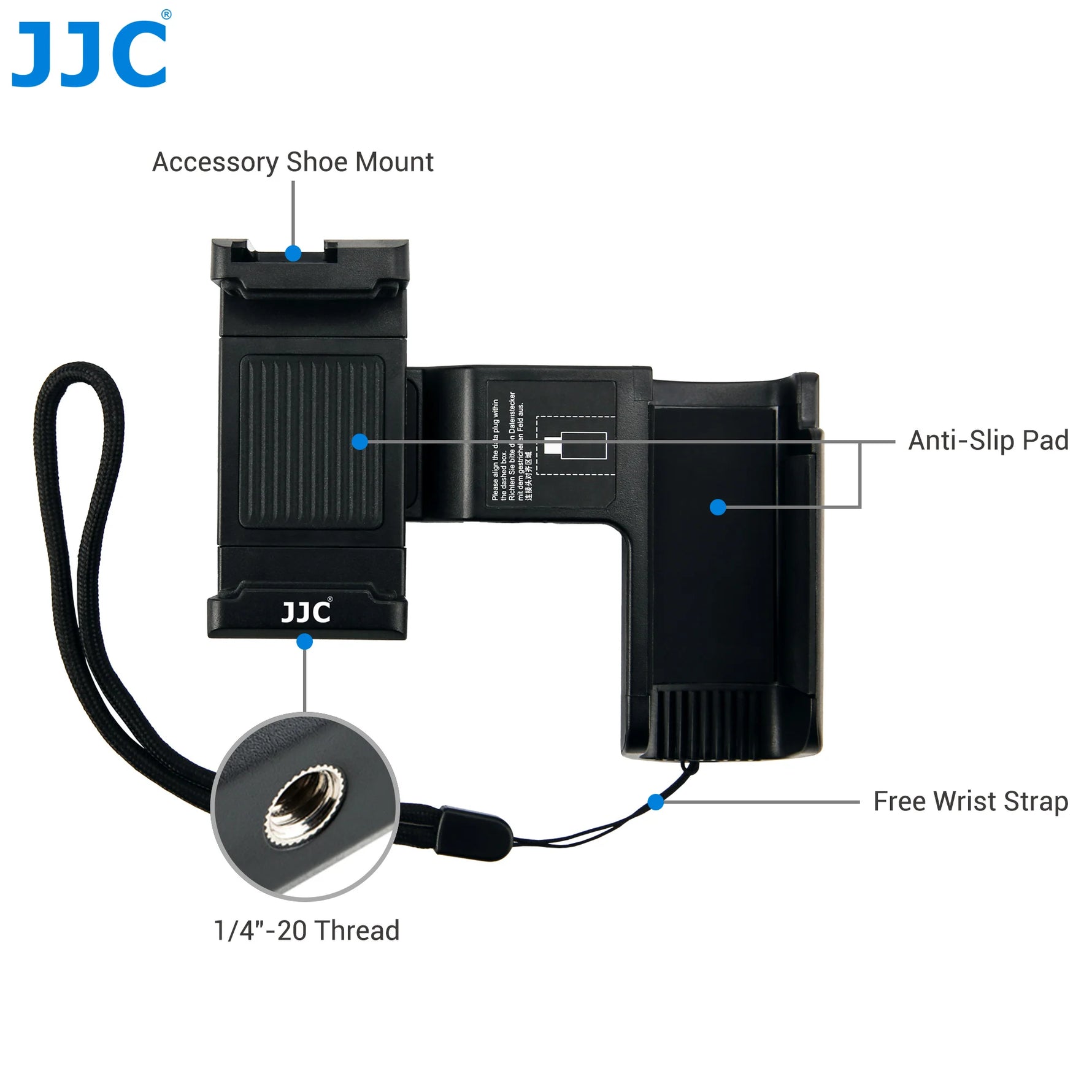 JC Smartphone Bracket Handle Clip for DJI OSMO Pocket / Pocket 2