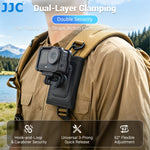 Dual-Layer Shoulder Strap Mount for Action Cameras