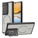 Shockproof Matte Magnetic Case with Camera Lens Guard for Samsung Galaxy S26 Series