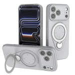Full Protection MagSafe Case with Rotating Ring Stand for iPhone 17 Series