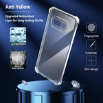 Four-Corner Shockproof Transparent TPU Case for Nothing Phone 4a