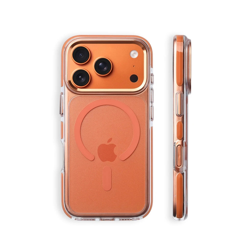 Premium Clear MagSafe Case with Alloy Lens Guard for iPhone 17 Series