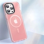 Durable Matte Translucent MagSafe Armor Case for iPhone 16 Series