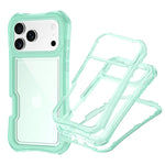 Drop-Resistant Clear Armor Case with Four-Corner Airbags for iPhone 17 Series