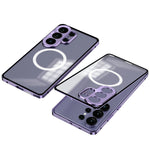 Samsung Galaxy S26 Ultra TPU Magnetic Case with Metal Lens Cover