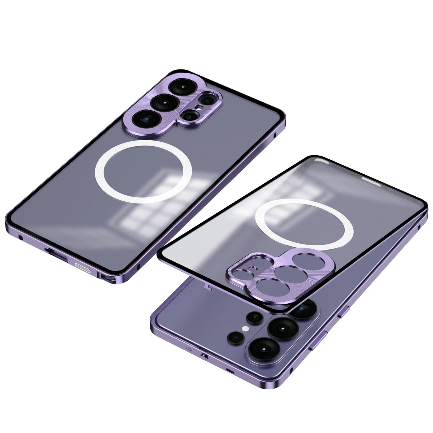 Samsung Galaxy S26 Ultra TPU Magnetic Case with Metal Lens Cover