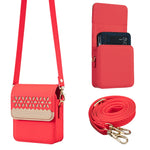 Luxury Embossed Small Flower Leather Bag Case with Long Lanyard for Samsung Galaxy Z Flip 6