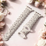 Women’s Breathable Floral Silicone Band for Apple Watch