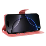 iPhone 15 Series Flip Leather Wallet Case with Kickstand