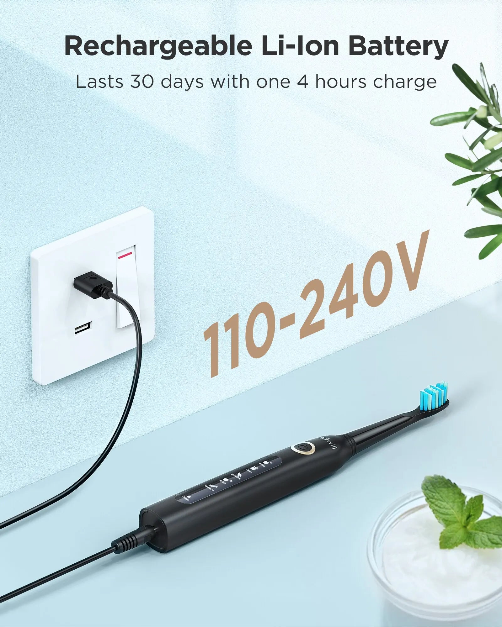 Fairywill 507 Sonic Electric Toothbrush