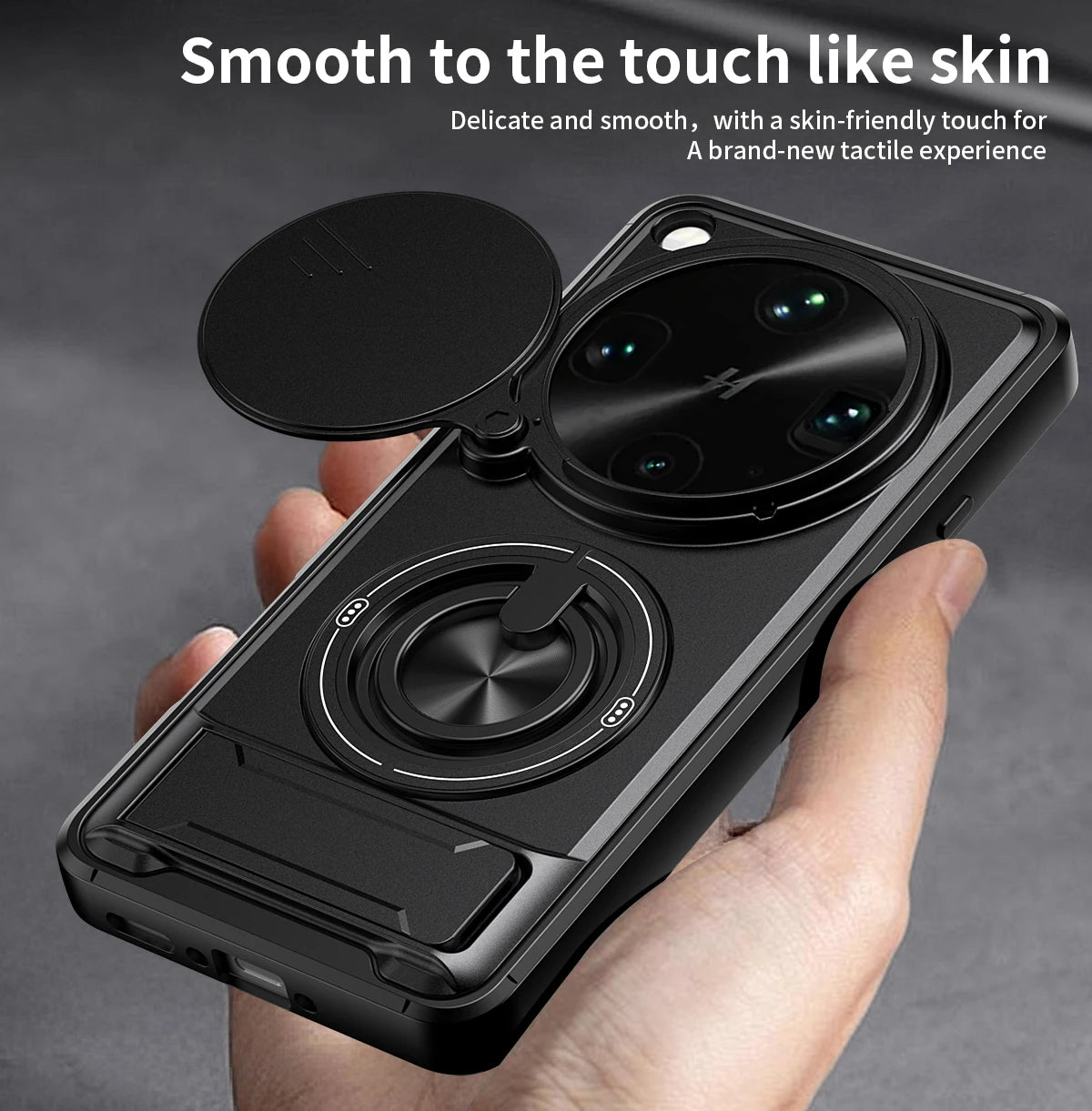 OPPO Find X9 Ultra Magnetic Case with Sliding Camera Protection