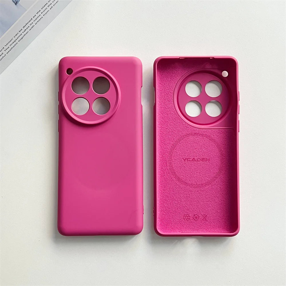 Shockproof Liquid Silicone Magnetic Case for OnePlus 13