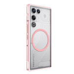 Semi-Transparent Magnetic Case for ZTE Nubia Red Magic 11 Air