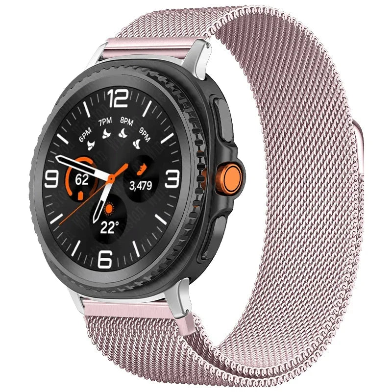 Stainless Steel Milanese Loop Strap for Samsung Galaxy Watch 8 & Galaxy Watch 8 Classic