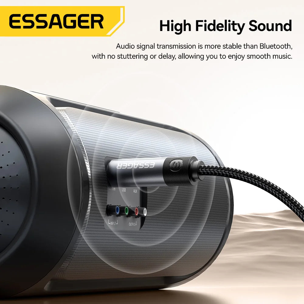 Essager Tin-Plated Copper Guitar Cable